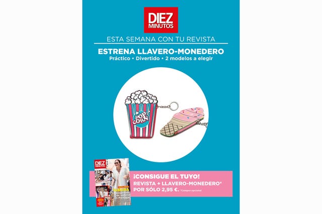 estrena llavero monedero con diez minutos, por solo 2,95 € compra opcional