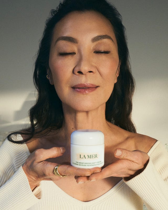 michelle yeoh for la mer