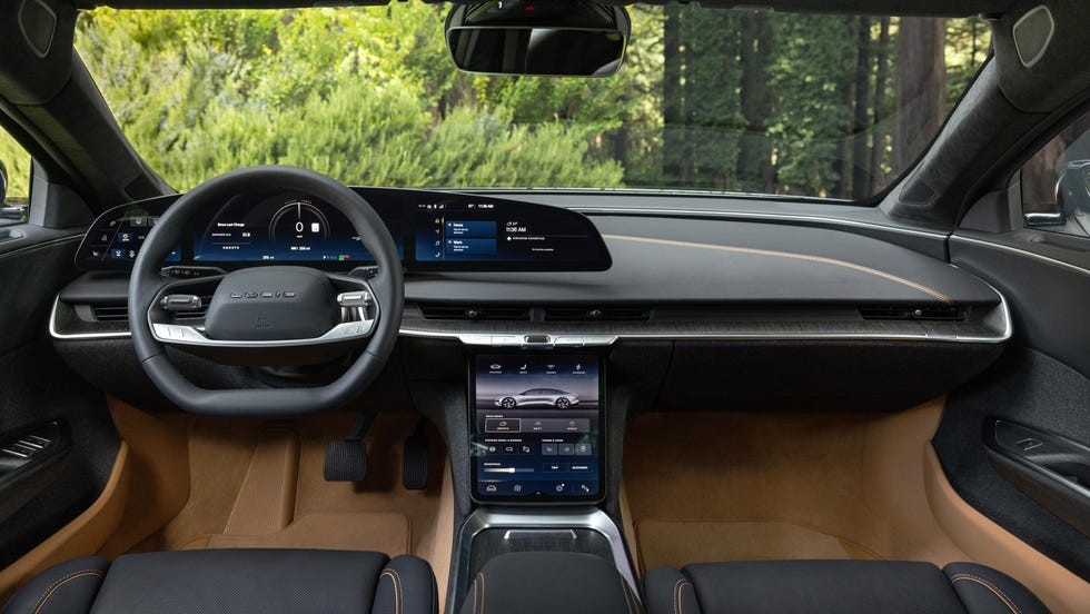 2024 Lucid Air 2024 lucid air interior