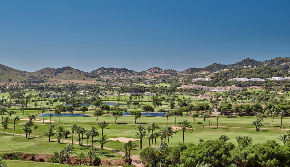 golf course at la manga club