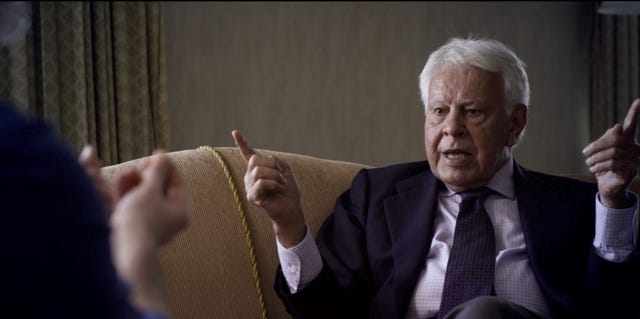 felipe gonzález es entrevistado en lo de évole