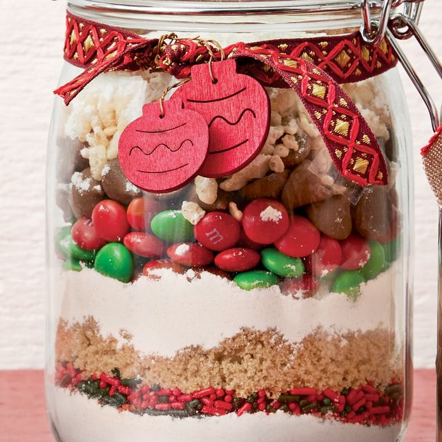 loaded holiday cookie mix jar