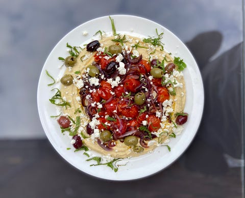 Hummus con tomates asados hummus con tomates asados