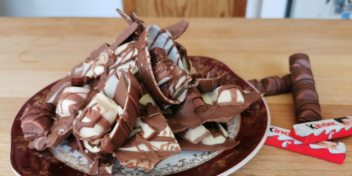 Loaded Kinder Chocolate Bark Is For Chocolate Fans ONLY