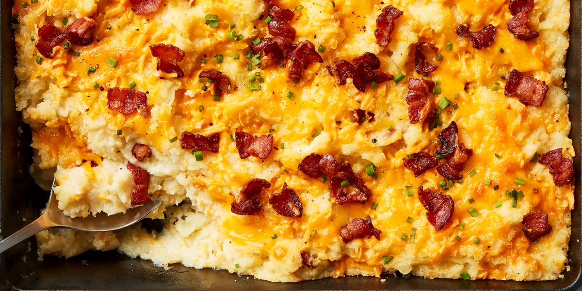 preview for Your Holiday Table Needs This Loaded Mashed Potato Bake
