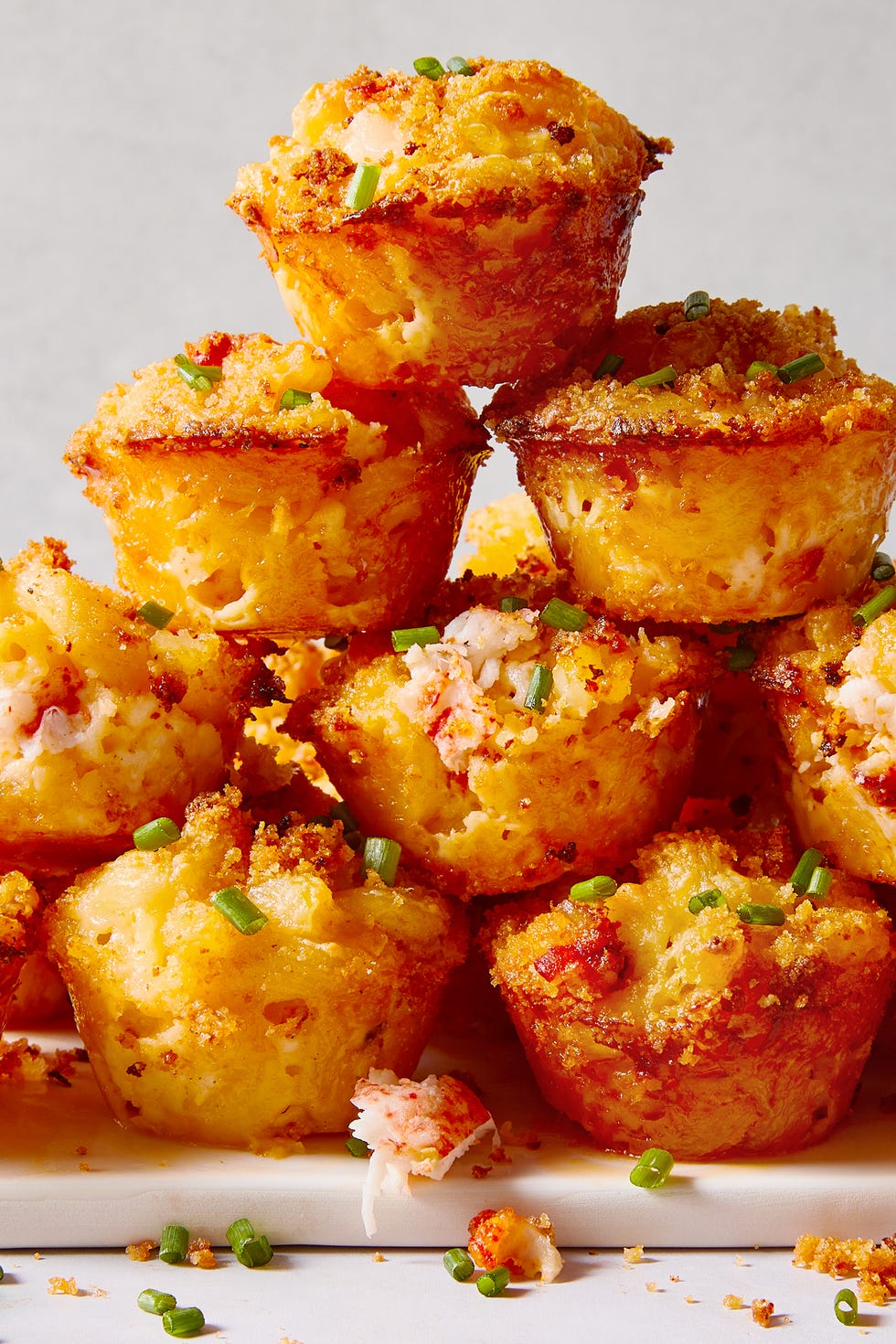 Lobster Mac & Cheese Bites lobster mac and cheese bites