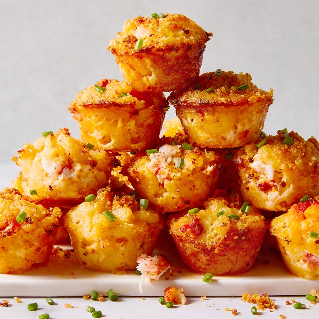 Lobster Mac & Cheese Bites lobster mac and cheese bites