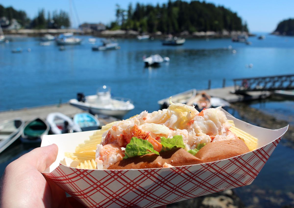 lobster roll, maine