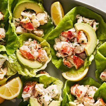 lobster salad with avocado