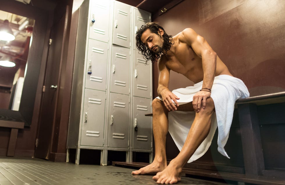 Locker room