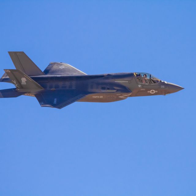 aereo Lockheed Martin F-35 Lightning II all'airshow