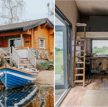 9 of the best log cabins to rent in the uk this winter