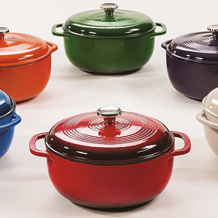 Move Over Le Crueset! Lodge is My Highly Affordable Choice for a Handsome,  High-Quality Enameled Cast Iron Dutch Oven