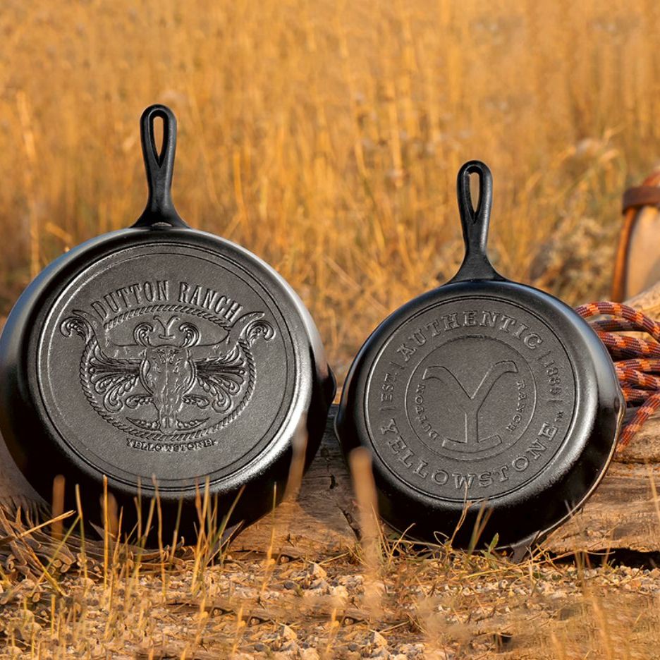 Lodge Yellowstone™ 5 Inch Seasoned Cast Iron “Power Y” Mini Skillet –  Atlanta Grill Company