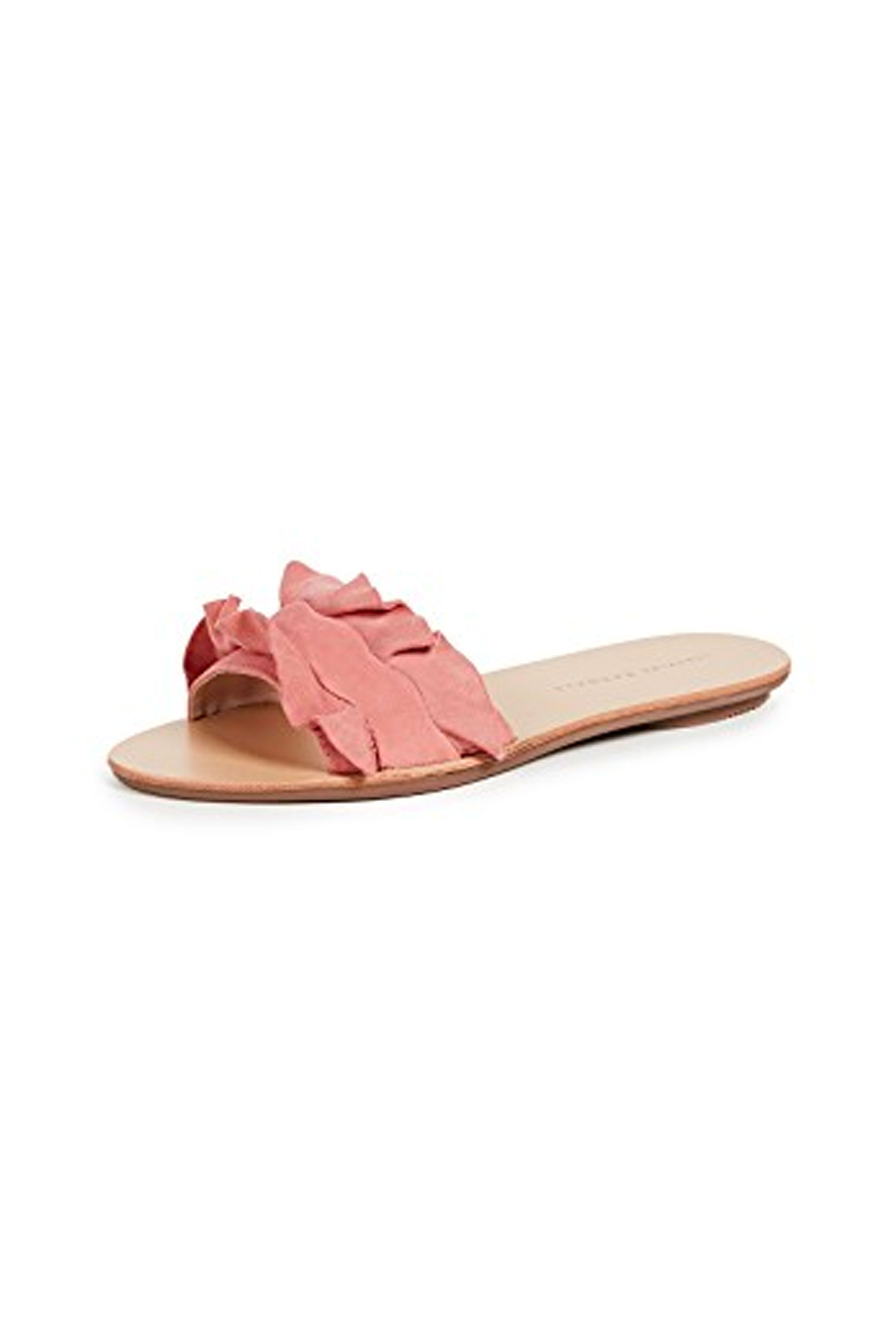 Loeffler randall birdie sale ruffle slides