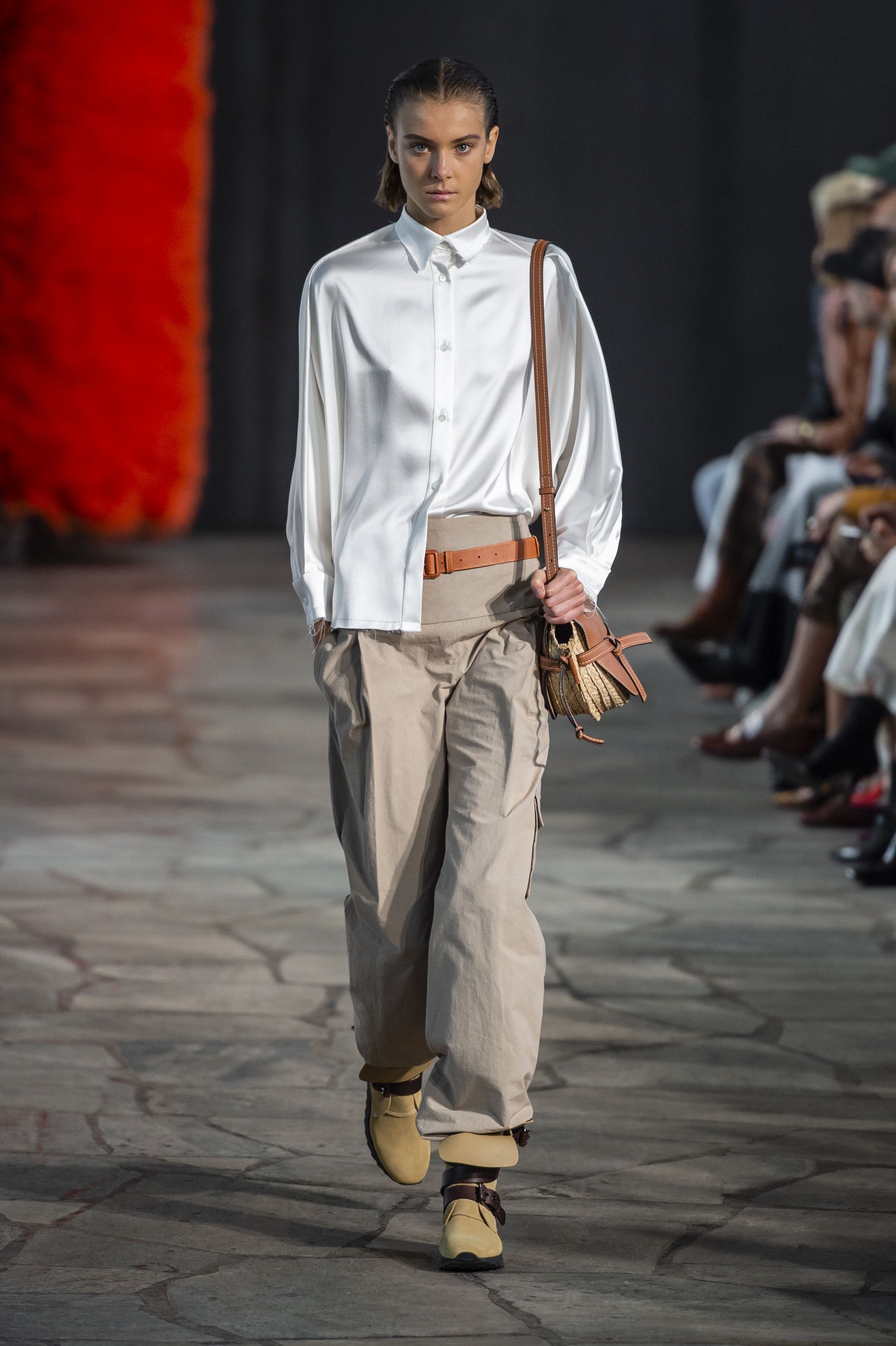 Jonathan Anderson Plumped for Sparkly, High-waisted Jeans at Loewe – WWD