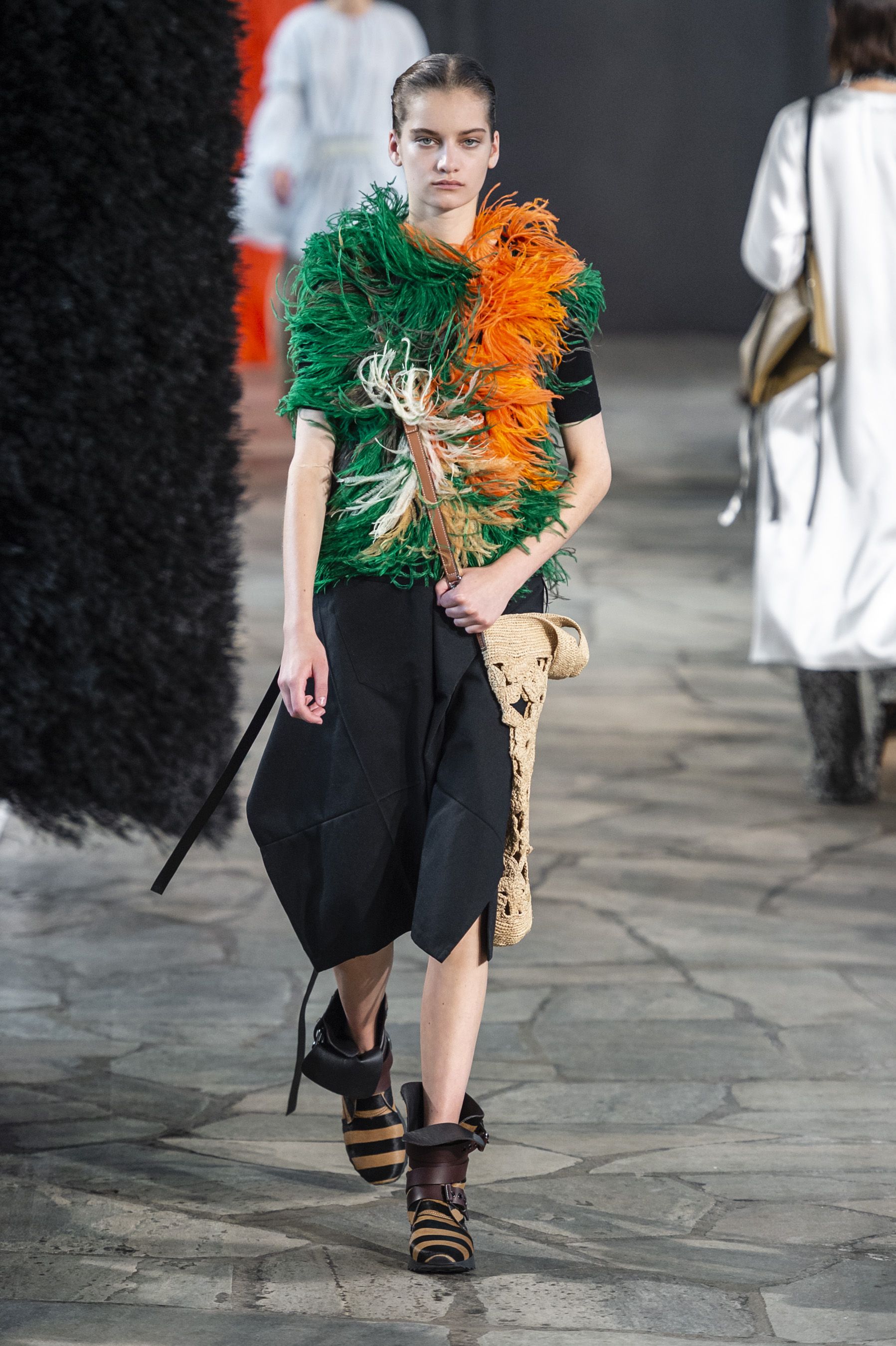 Loewe hotsell feather earrings