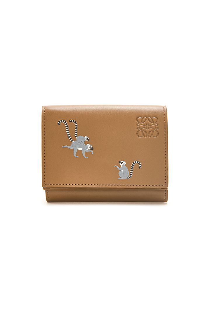 LOEWE(ロエベ)スナ・フジタコラボ 三つ折り財布 クマ トライ