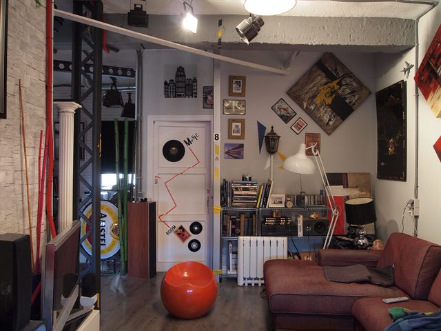 Loft diáfano en Madrid