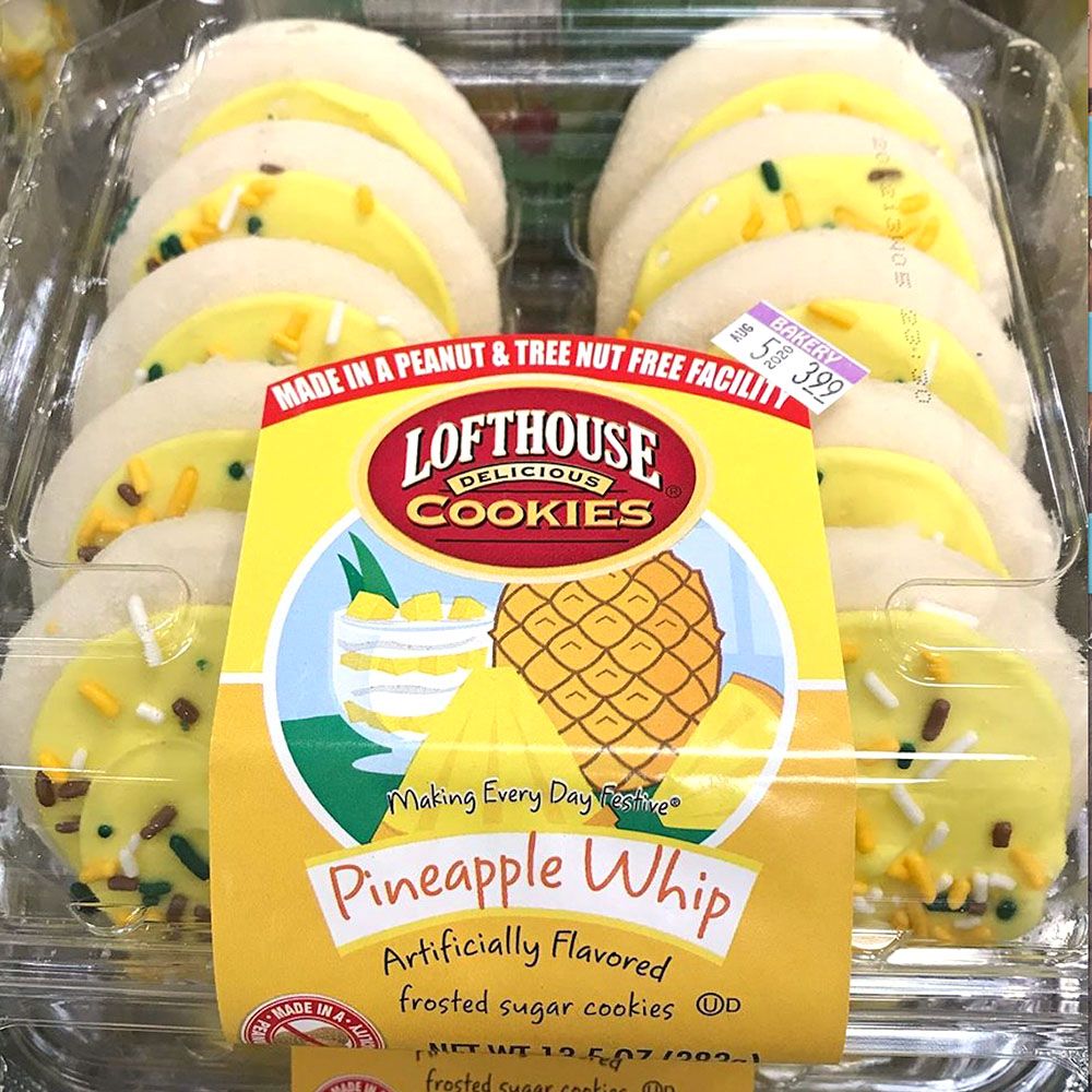 lofthouse delicious cookies pineapple whip frosted sugar cookies