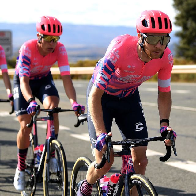 team ef pro cycling at the 75th tour of spain 2020   stage eight