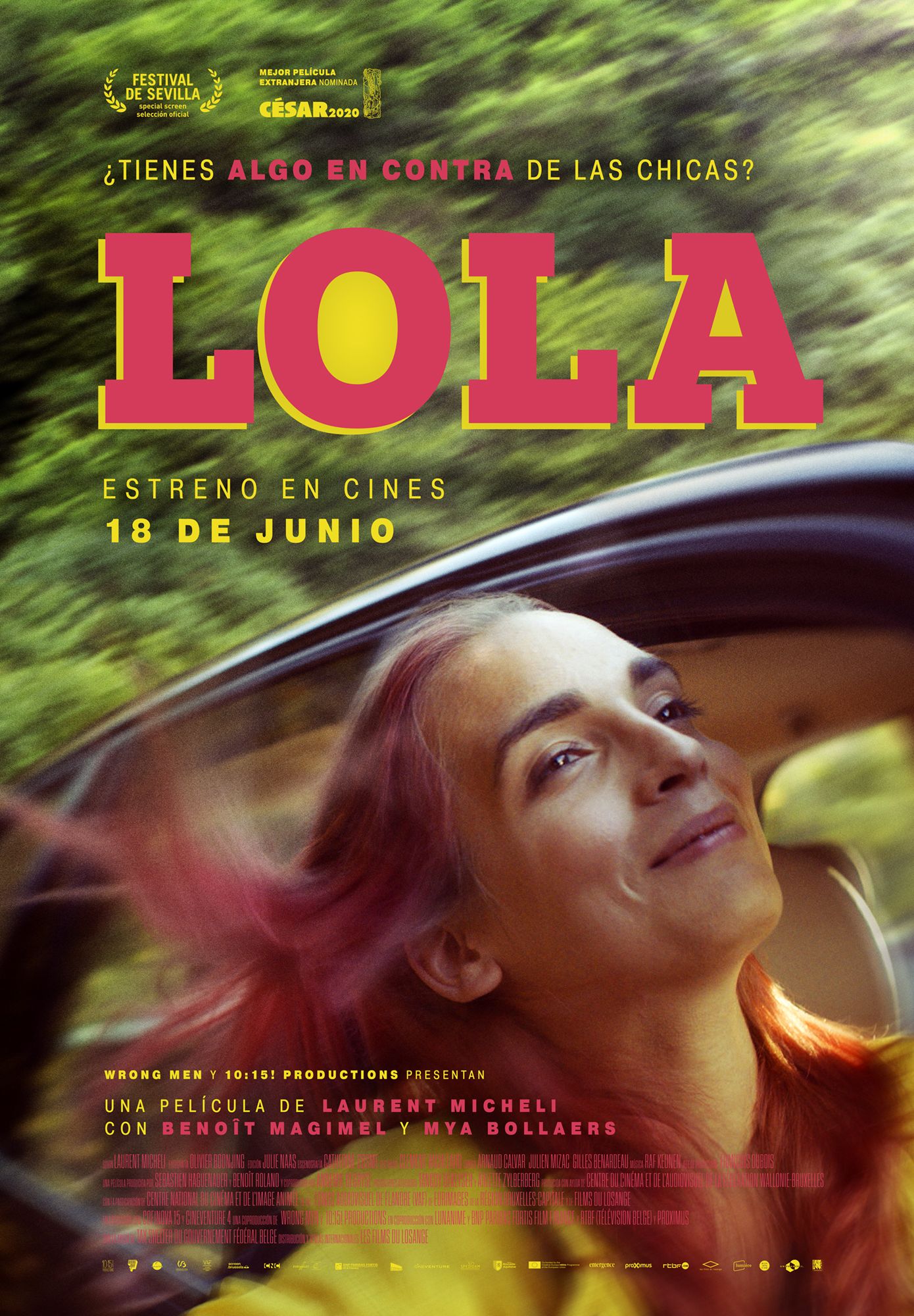 Cartel en primicia de Lola