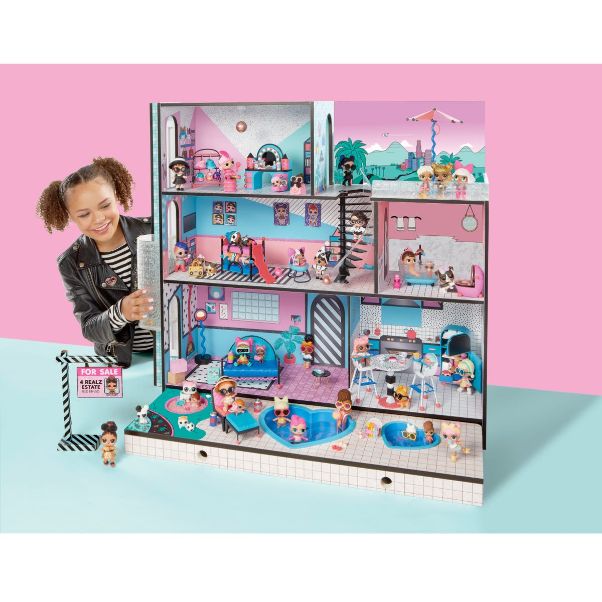 Where You Can Buy L.O.L. Surprise Hair Goal Dolls House and Store Online