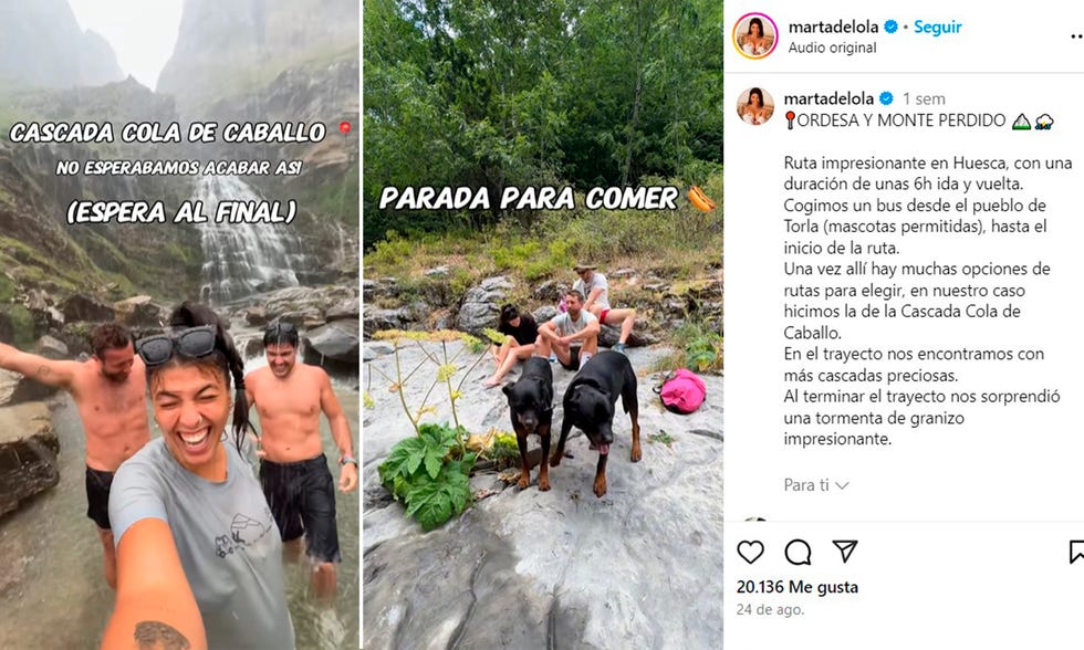 lola mencía en el parque natural de ordesa