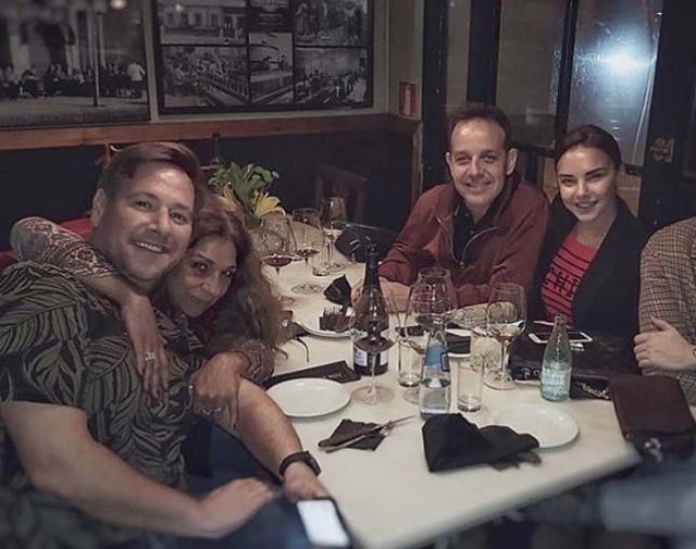 chenoa, angel llacer, carlos latre, lolita