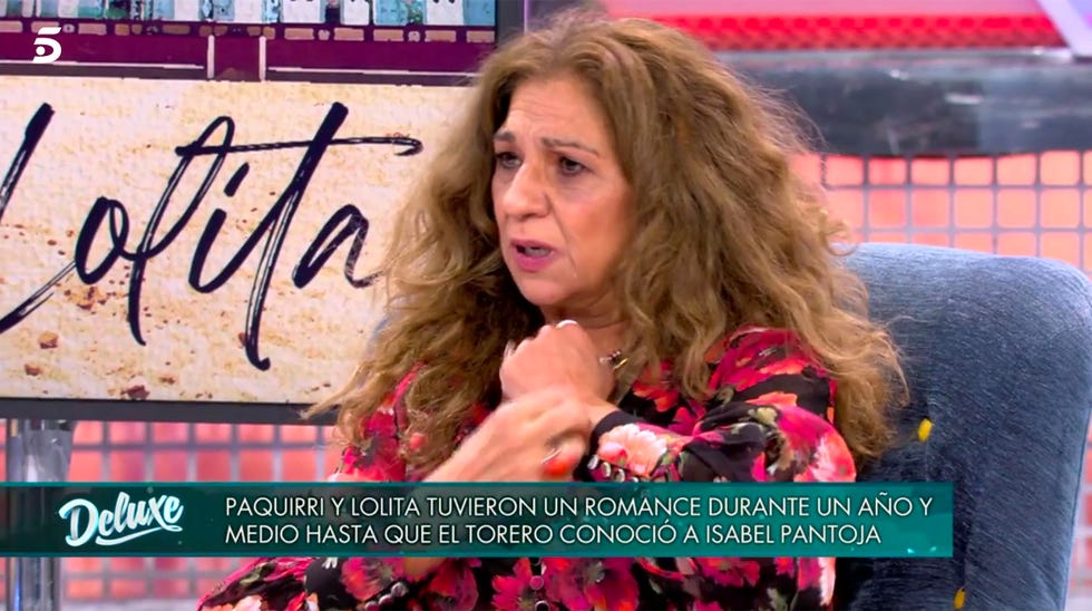 lolita habla de la guerra entre isabel pantoja y kiko rivera en el 'deluxe'