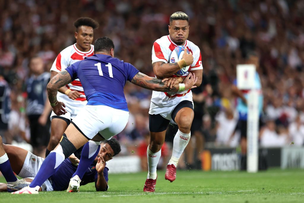 japan v samoa rugby world cup france 2023