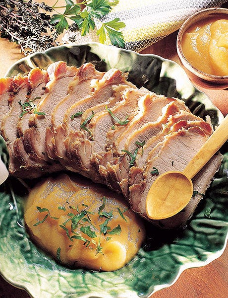 lomo de cerdo a la sal