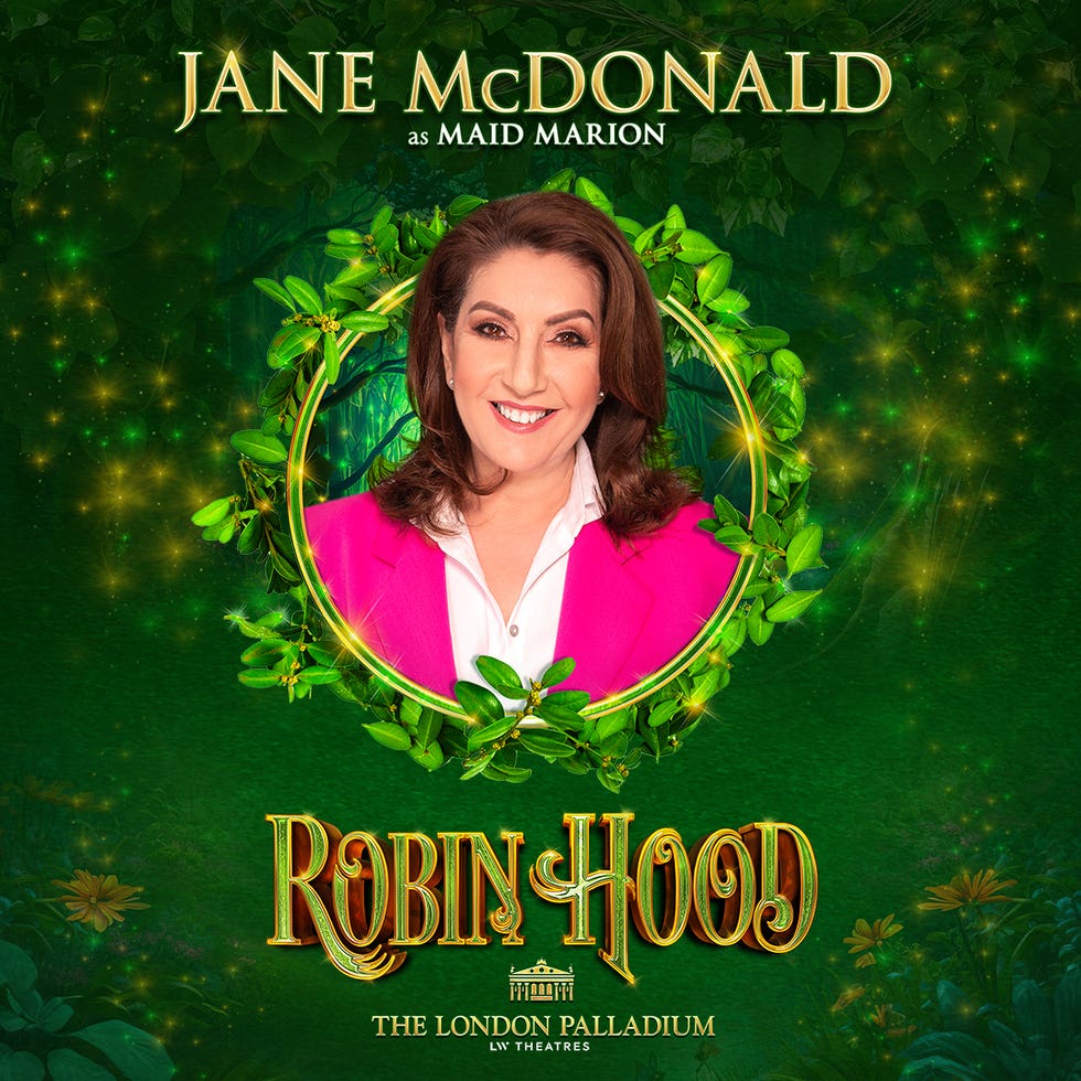 Promotional poster for a theatrical production of Robin Hood