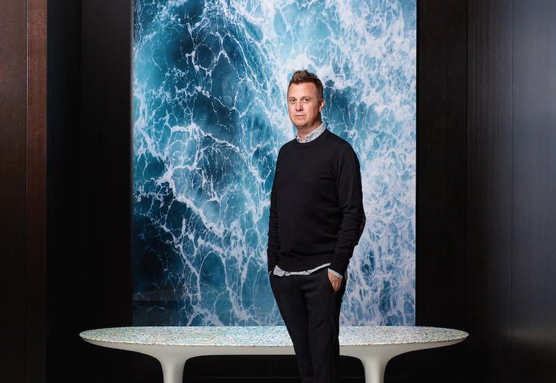 Brodie Neil unveils Drop In The Ocean at the London Design Festival