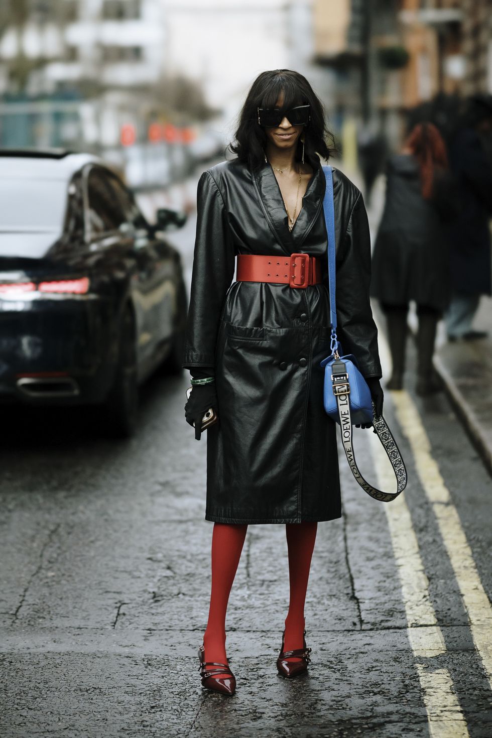 london fashion week street style aw24