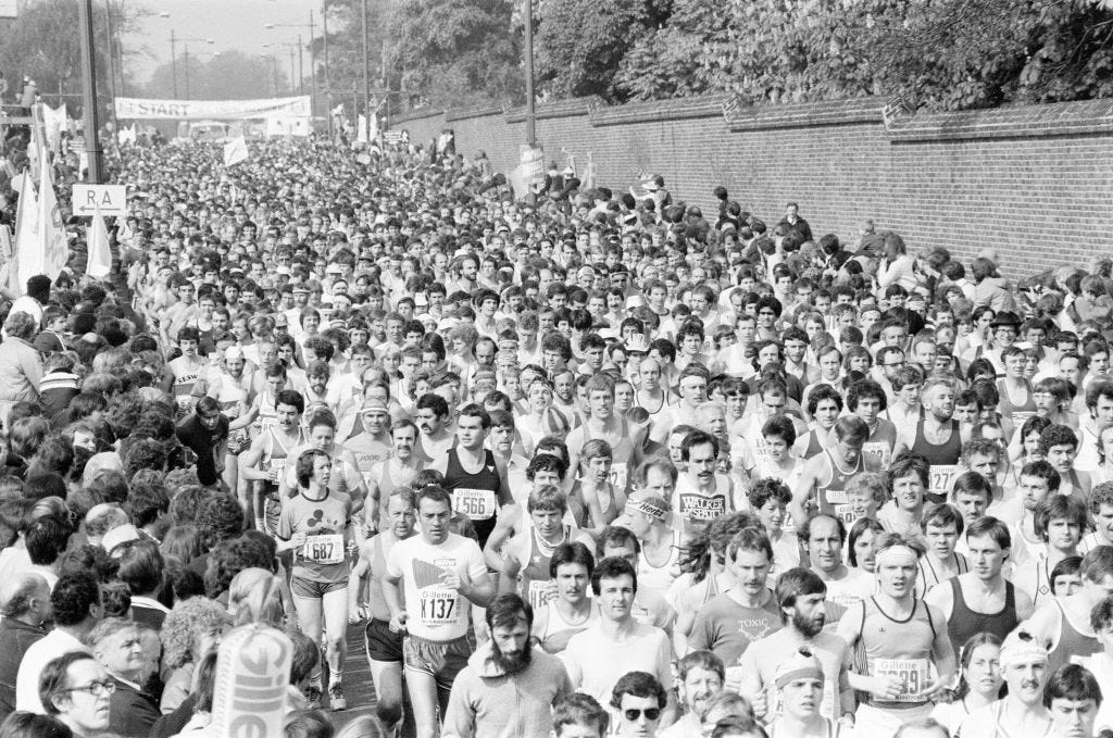 London Marathon 1982