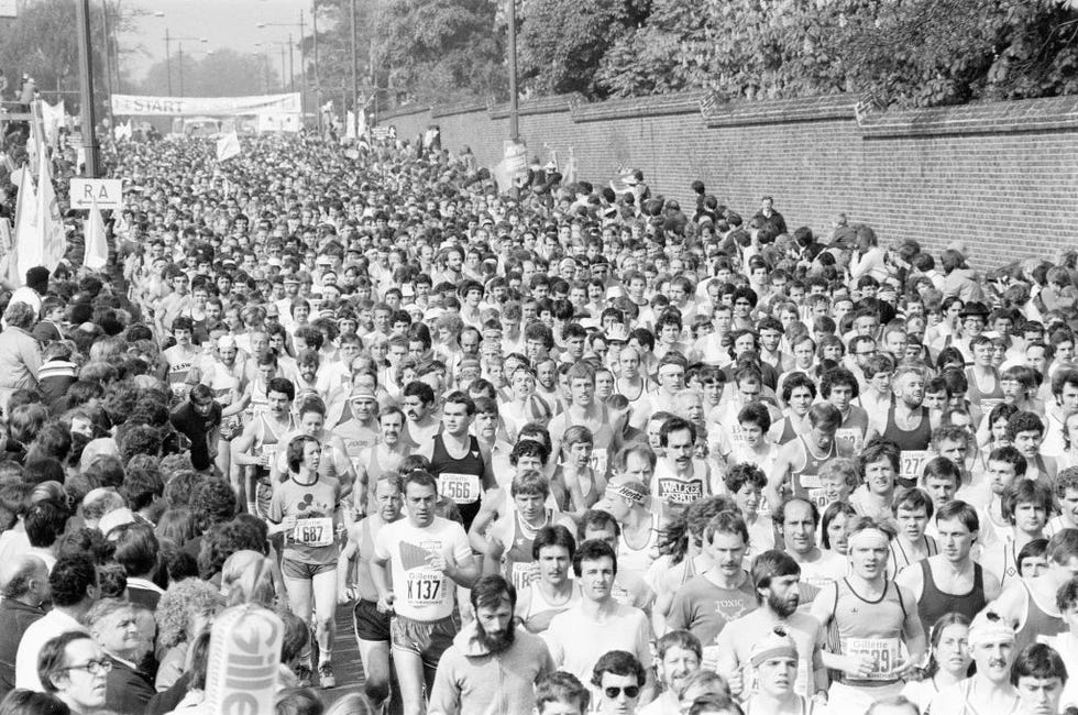 London Marathon 1982