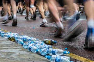 runners face disqualification for littering 