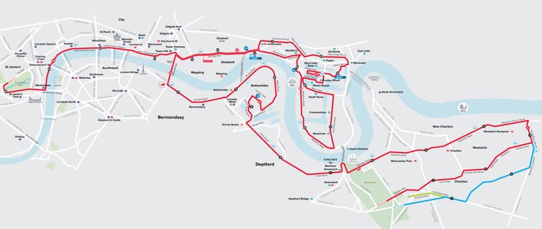 London Marathon route: What to expect along the course