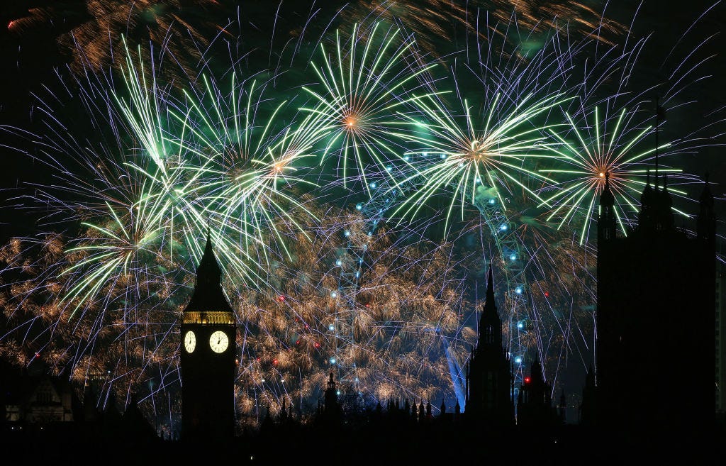 Where to see fireworks New Years Eve Best places to ring in 2025