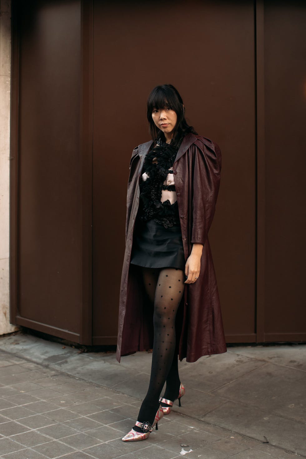 best fringe haircuts london fashion week street style