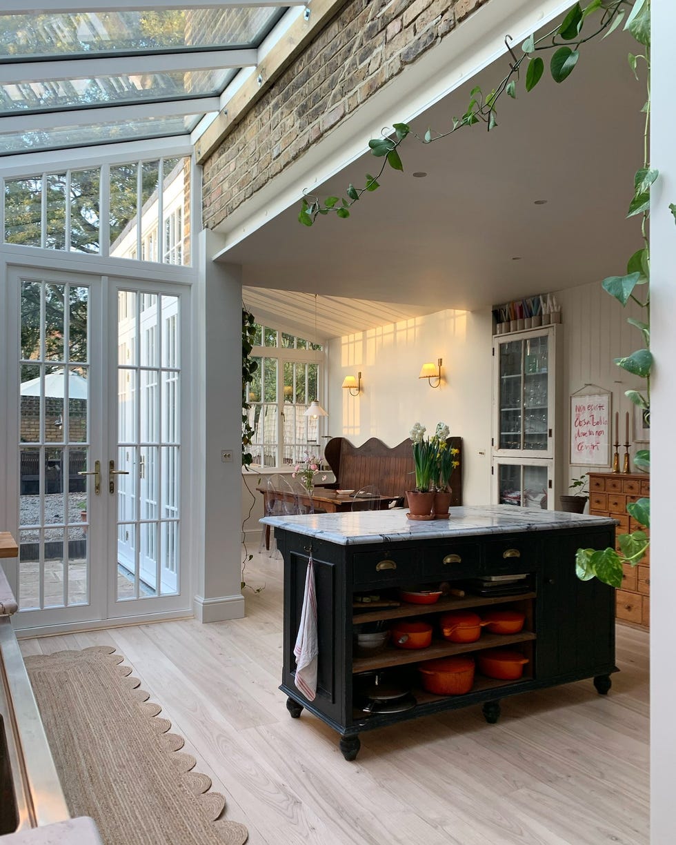 before after london victorian kitchen side return extension