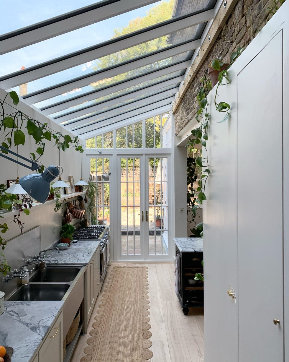 before after london victorian kitchen side return extension