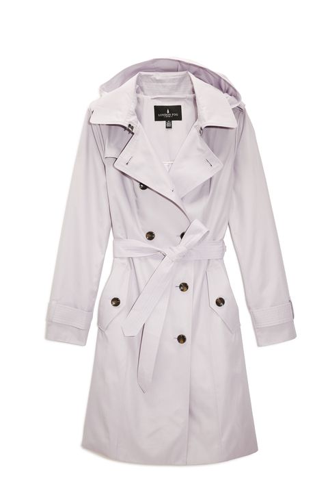 Clothing, Trench coat, Coat, White, Outerwear, Overcoat, Sleeve, White coat, Jacket, Beige, 