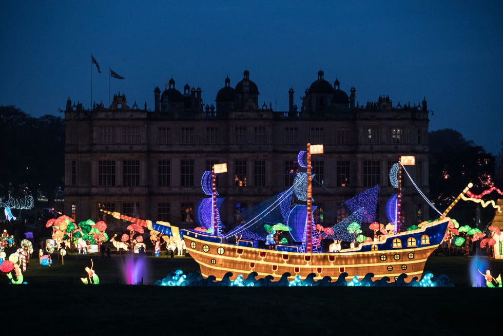 the festival of light is unveiled at longleat