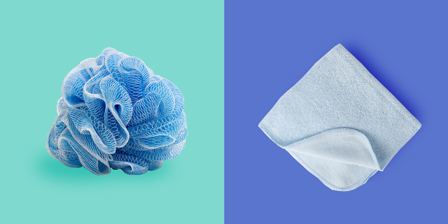 What's Safer to Use in the Shower: Loofah or Washcloth?