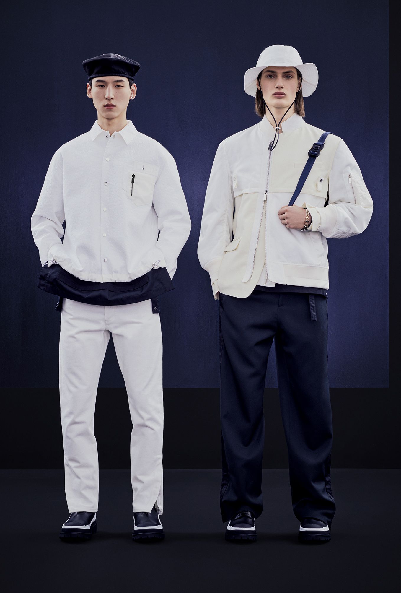 BST Dior x Sacai Phép lai hoàn hảo giữa Tokyo streetwear và Parisianchic  trong địa hạt thời trang phái mạnh  Tạp chí Đẹp