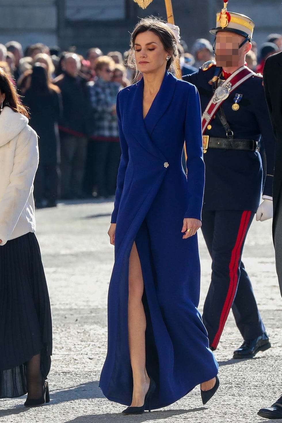 *LOS REYES DE ESPA√ëA EN LA PASCUA MILITAR