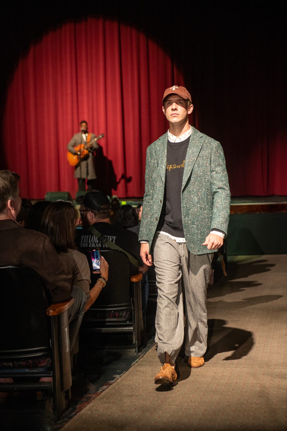 a look from the 20th anniversary fashion show