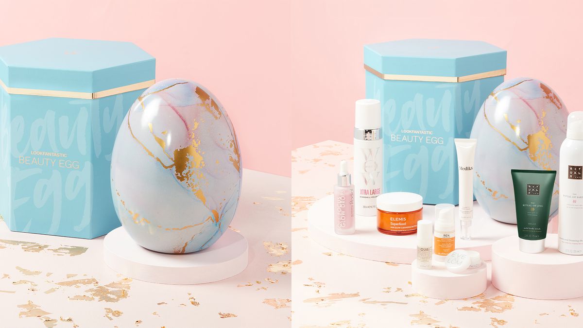 Look Fantastic's sell-out beauty egg is back with over £220 of treats
